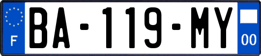 BA-119-MY