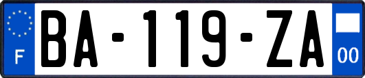 BA-119-ZA