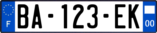 BA-123-EK