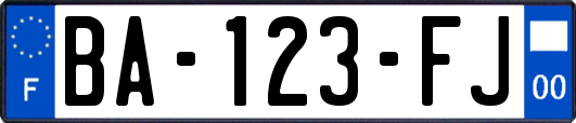 BA-123-FJ