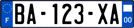 BA-123-XA