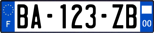 BA-123-ZB