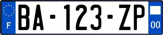 BA-123-ZP