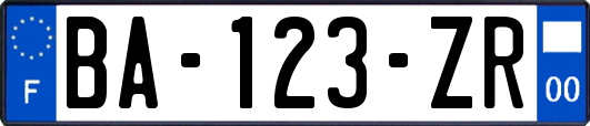 BA-123-ZR