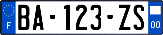 BA-123-ZS