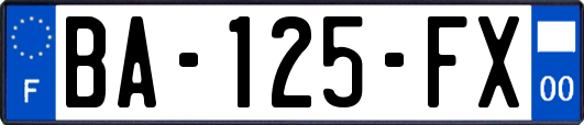 BA-125-FX