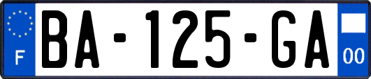BA-125-GA