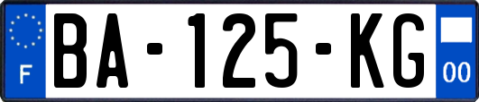 BA-125-KG