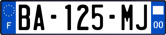 BA-125-MJ