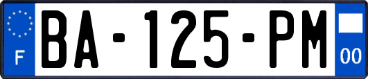 BA-125-PM