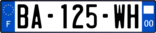 BA-125-WH