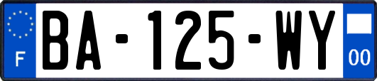 BA-125-WY