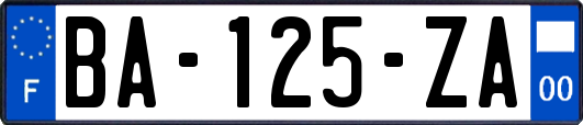 BA-125-ZA