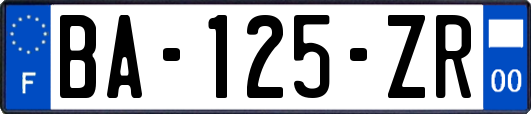 BA-125-ZR