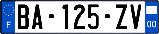 BA-125-ZV