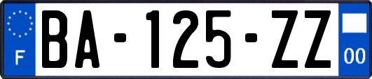 BA-125-ZZ