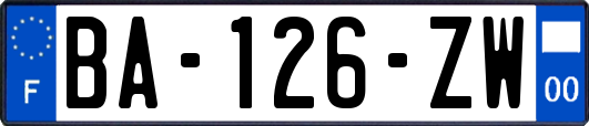 BA-126-ZW