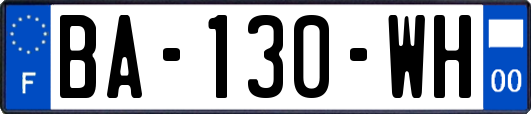 BA-130-WH
