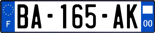 BA-165-AK