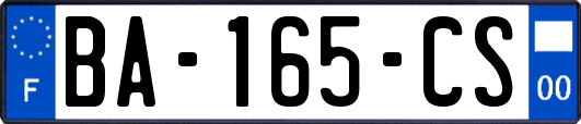 BA-165-CS