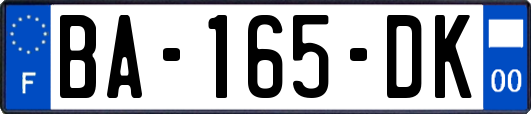 BA-165-DK