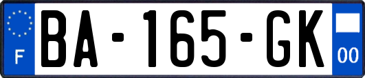 BA-165-GK