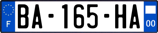 BA-165-HA