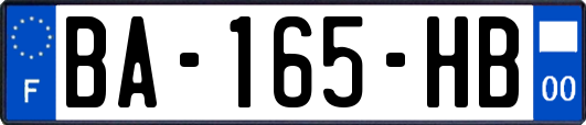 BA-165-HB