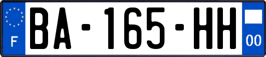 BA-165-HH