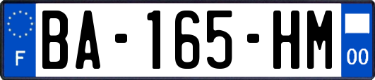 BA-165-HM