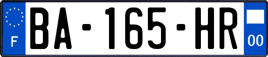 BA-165-HR