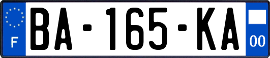 BA-165-KA