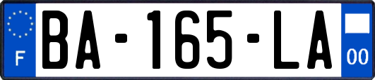 BA-165-LA