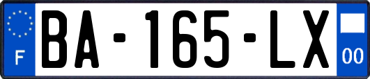 BA-165-LX