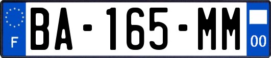BA-165-MM