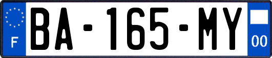 BA-165-MY