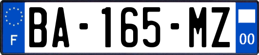 BA-165-MZ