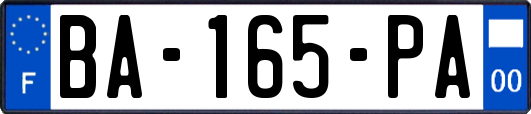 BA-165-PA