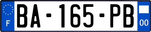 BA-165-PB