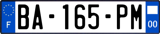 BA-165-PM
