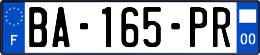 BA-165-PR