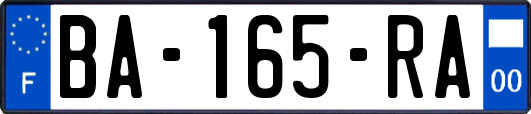 BA-165-RA