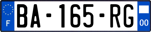 BA-165-RG