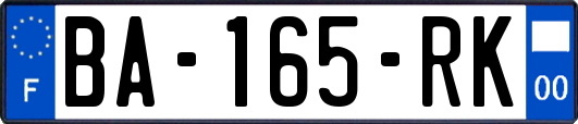 BA-165-RK