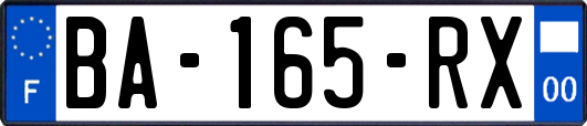 BA-165-RX