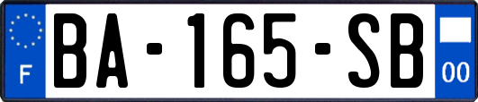 BA-165-SB