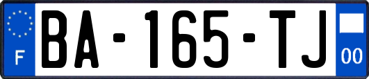 BA-165-TJ