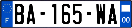 BA-165-WA