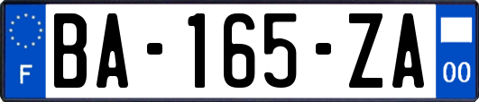 BA-165-ZA