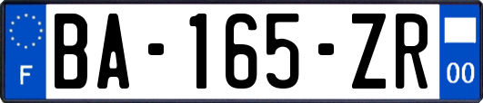 BA-165-ZR